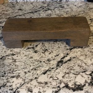 Mud pie small reclaimed wood riser